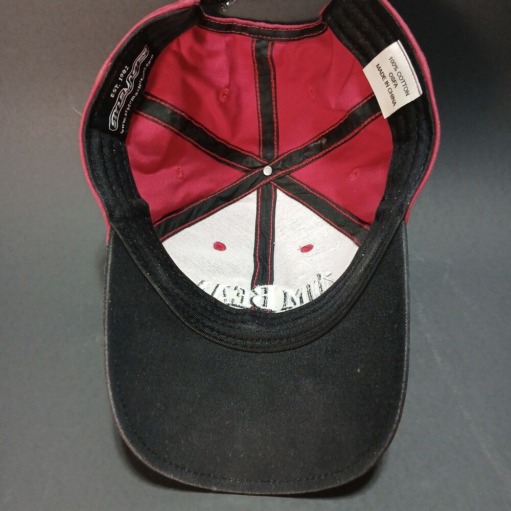 Jim Beam Racing Strapback Hat, NASCAR Robby Gordon #7 EUC - Picture 3 of 4